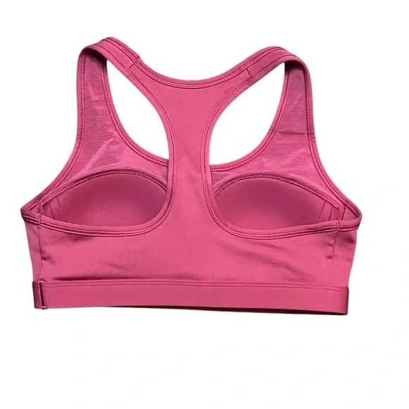 Nike Swoosh Women’s Small Padded Racerback Medium Support Sports Bra Sweet Beet - Picture 7 of 8